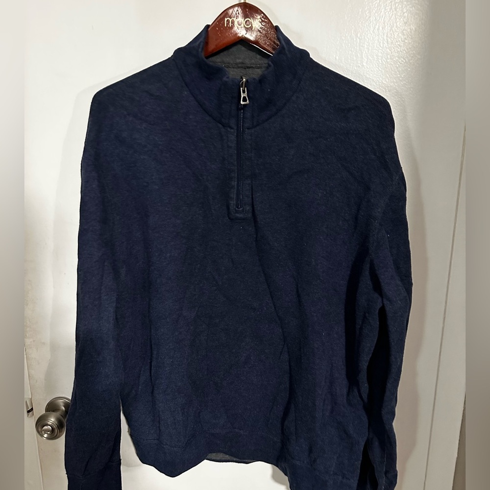 Ralph Lauren Reversible Quarter Zip, Size L